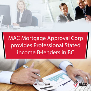 Stated income B-lenders in BC